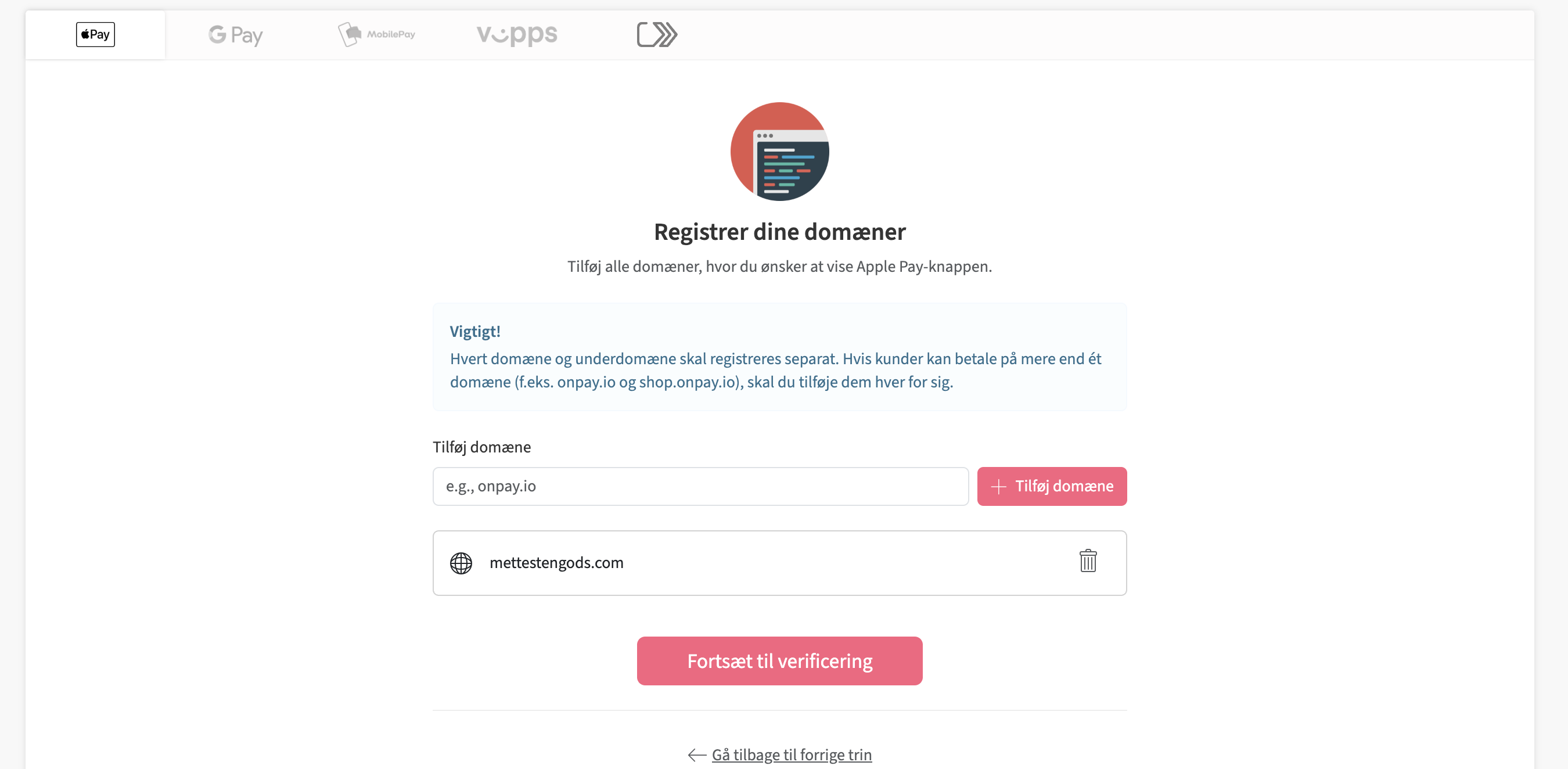 Registrer dit domæne Registrer dit domæne