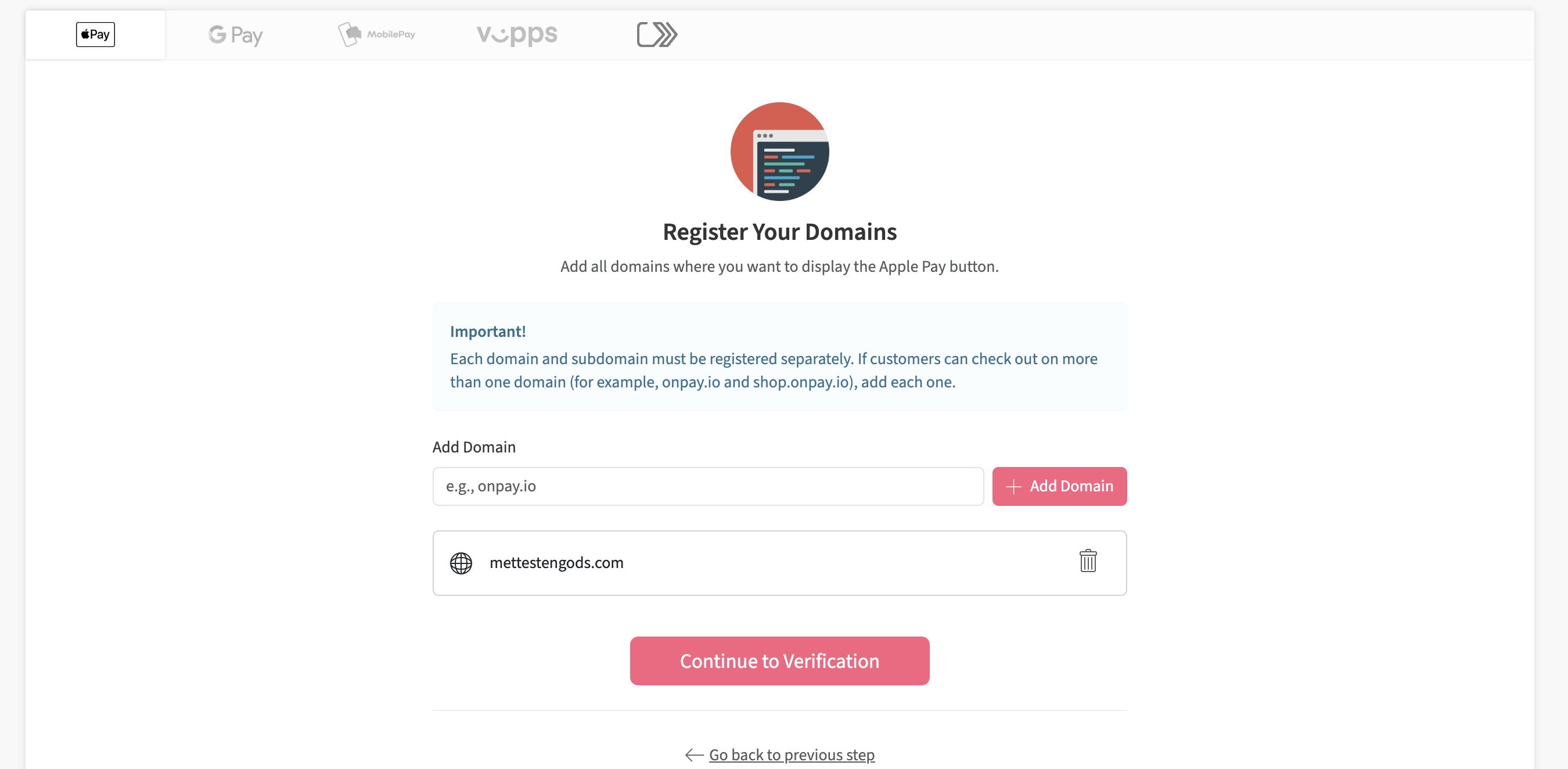 Register your domain Register your domain